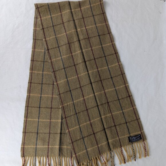 Burberry Accessories - BURBERRY | Classic Green Nova Check | 100% Cashmere | Made In England